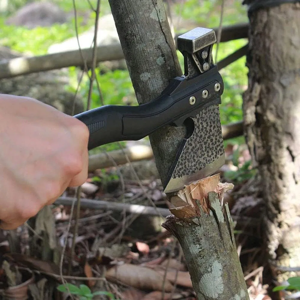 Multi-Purpose Hand Tool Outdoor Camping Survival Hatchet with Nylon Fiberglass Handle