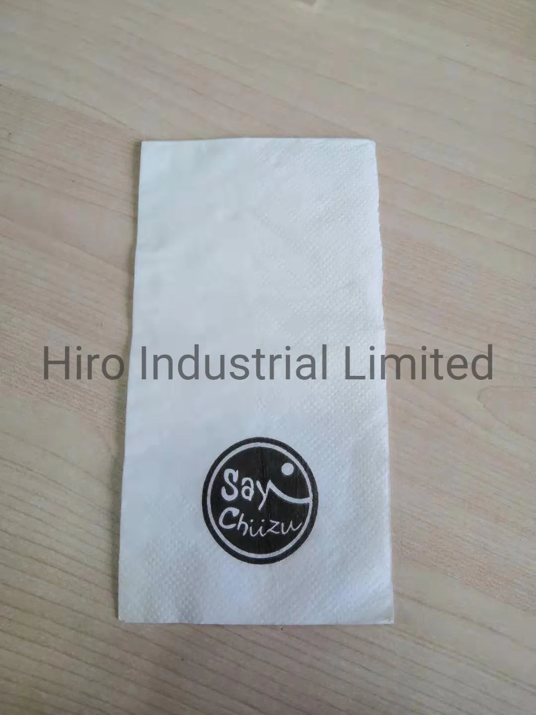Customized Logo Colorful Napkin Papers for Restaurant and Home Use
