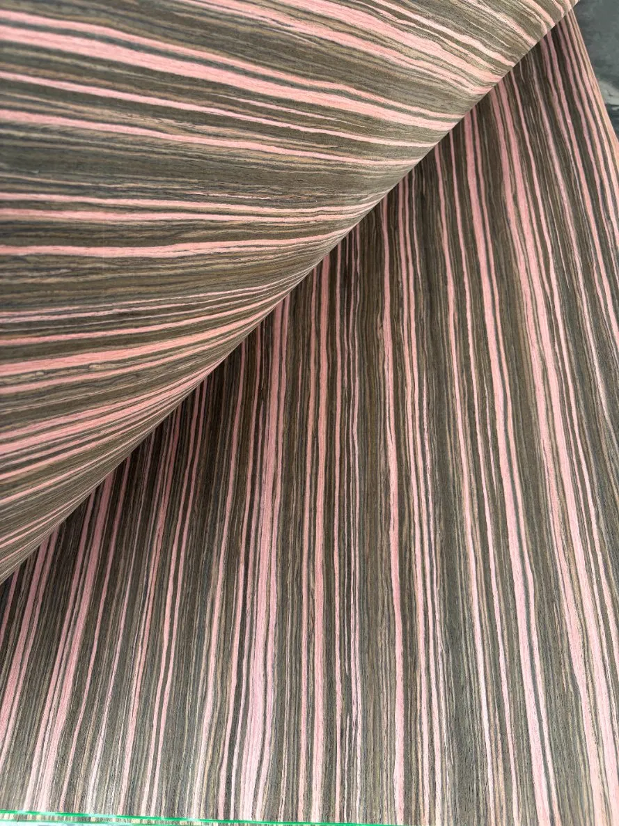 Lf High-Quality Macassar Ebony 1006 EV Veneer for Personalized Decoration & Furniture