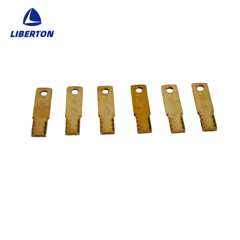 Open Ring Type Cable Wire Connector Non-Insulated Bare Copper Lugs Crimp Terminals