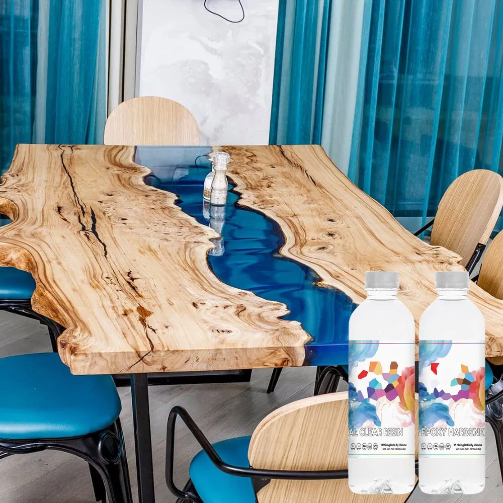 CNMI Epoxy Resin for Self Leveling Flooring Kits Wallpaper Ocean World Landscape Resin