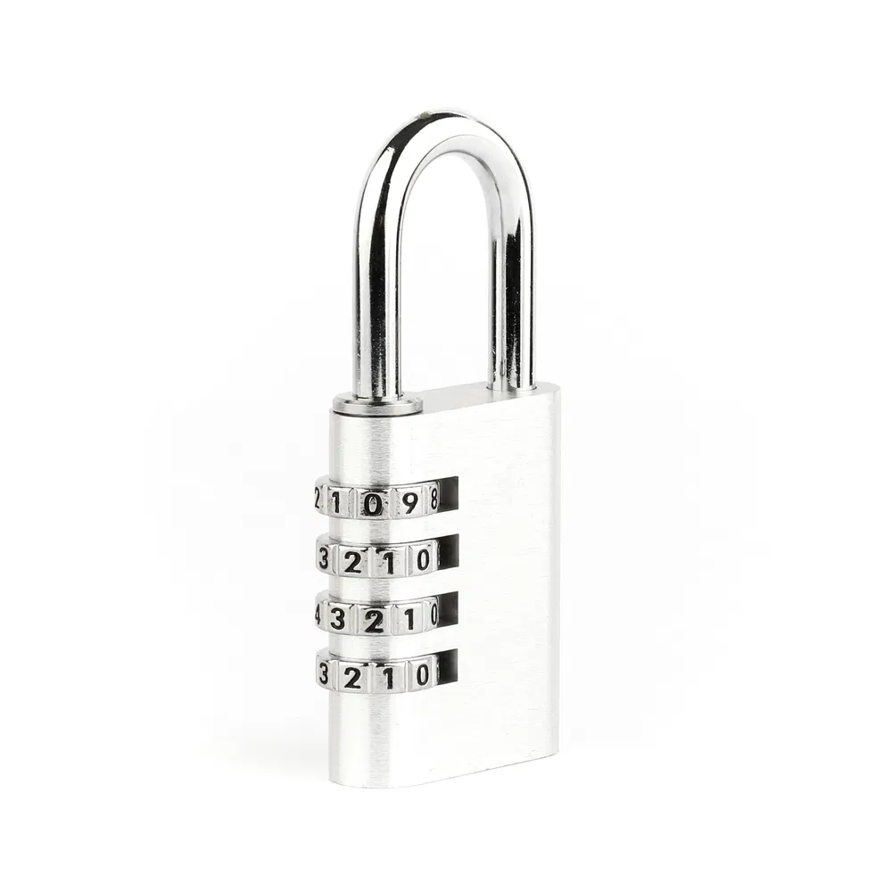 Weatherproof 21mm 3-Digit Aluminum Security Combination Padlock for School