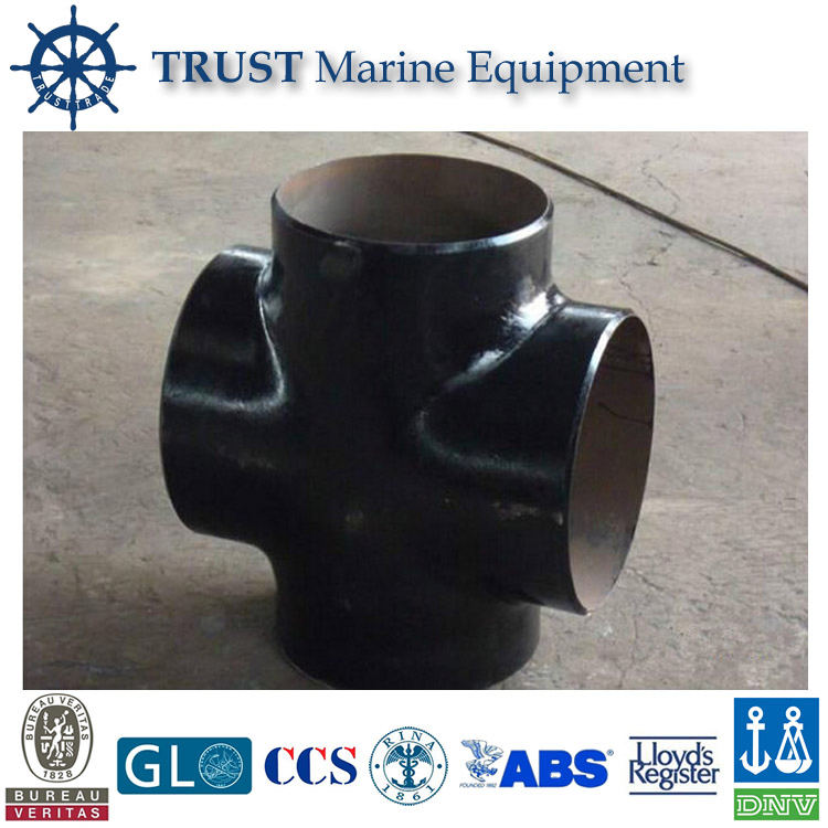 High-Quality Carbon Steel Four-Way Tee Fitting