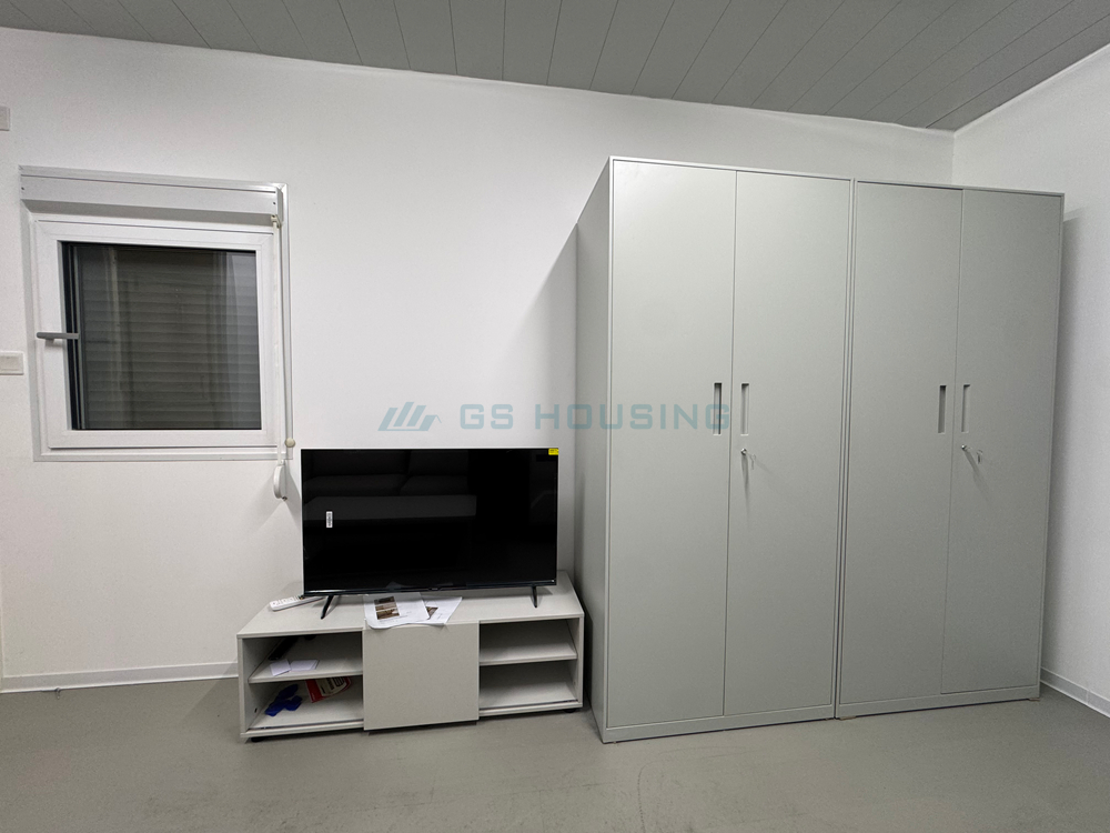 Customized Earthquake Resistant Safe Living Camping Worker Modular Prefabricated Container House Dormitory Prefab Flat Pack Container House
