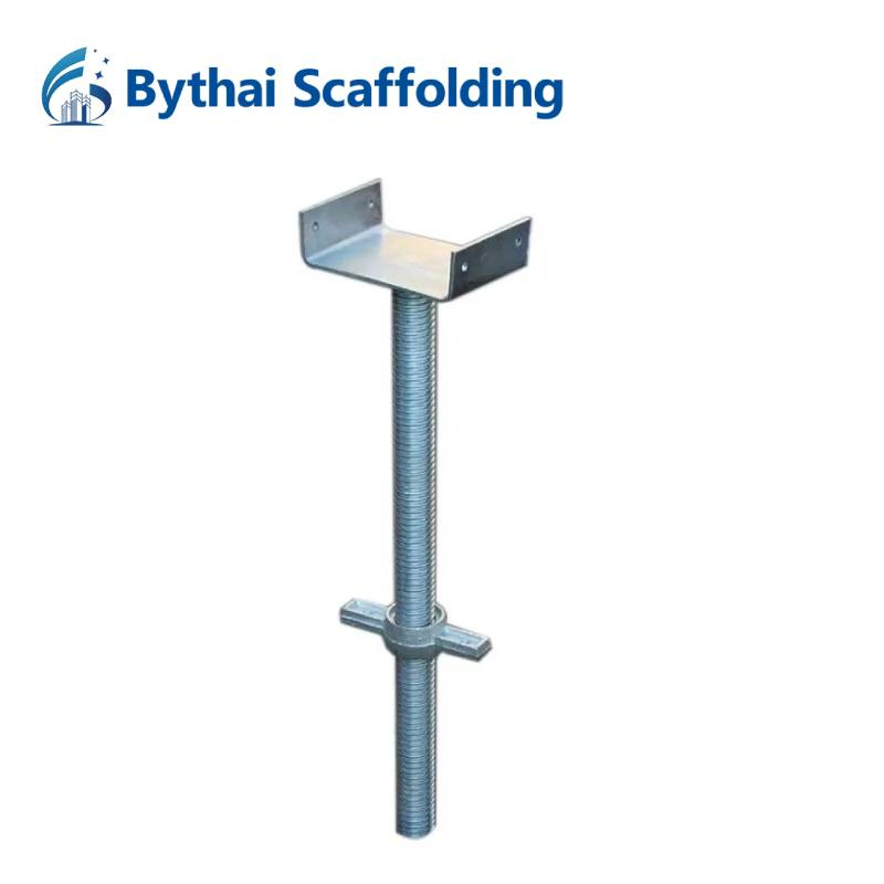 Adjustable Galvanized Steel Hollow Solid Screw U Head Jack Scaffolding