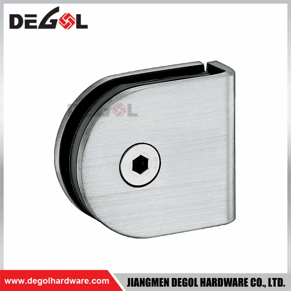 Customized Glass Clip Stainless Steel Glass Clamp Silver Glass Fitting