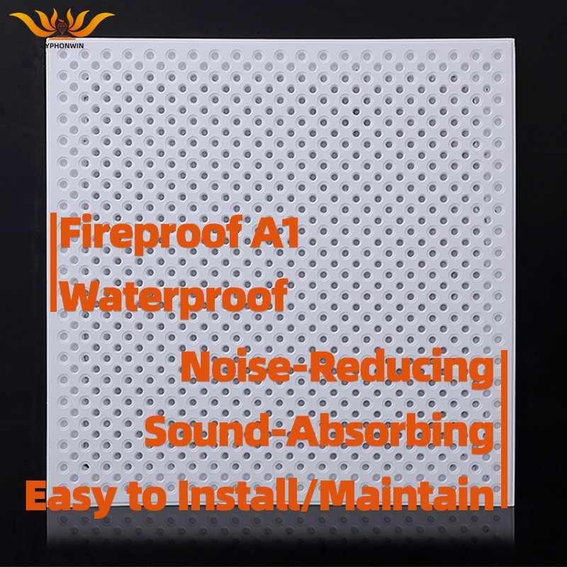 Residential False Ceiling 603X603mm Gypsum Ceiling Gfrg