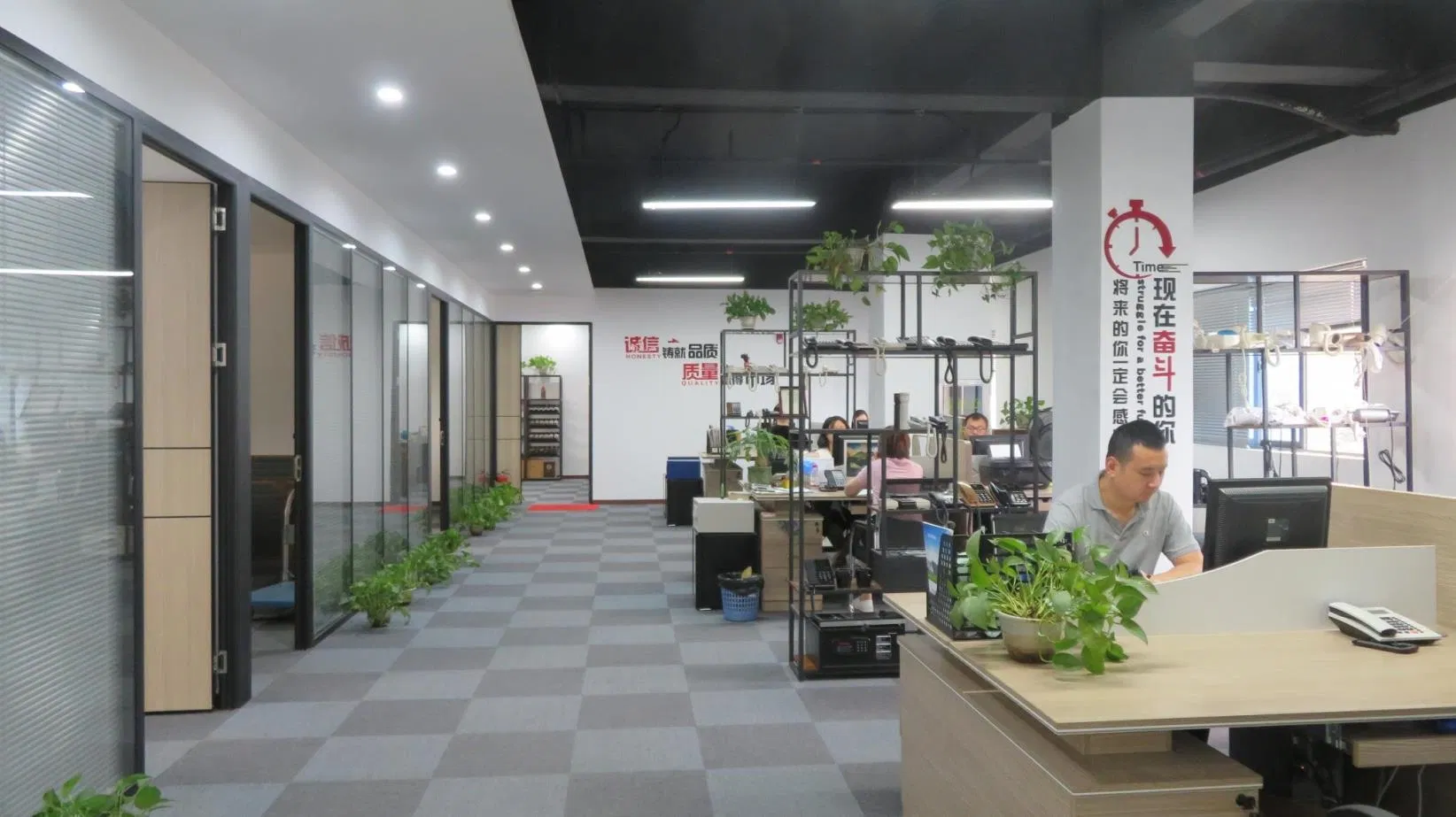 High Quality Color Screen Phone VoIP Phone WiFi & Poe Network IP Telephone