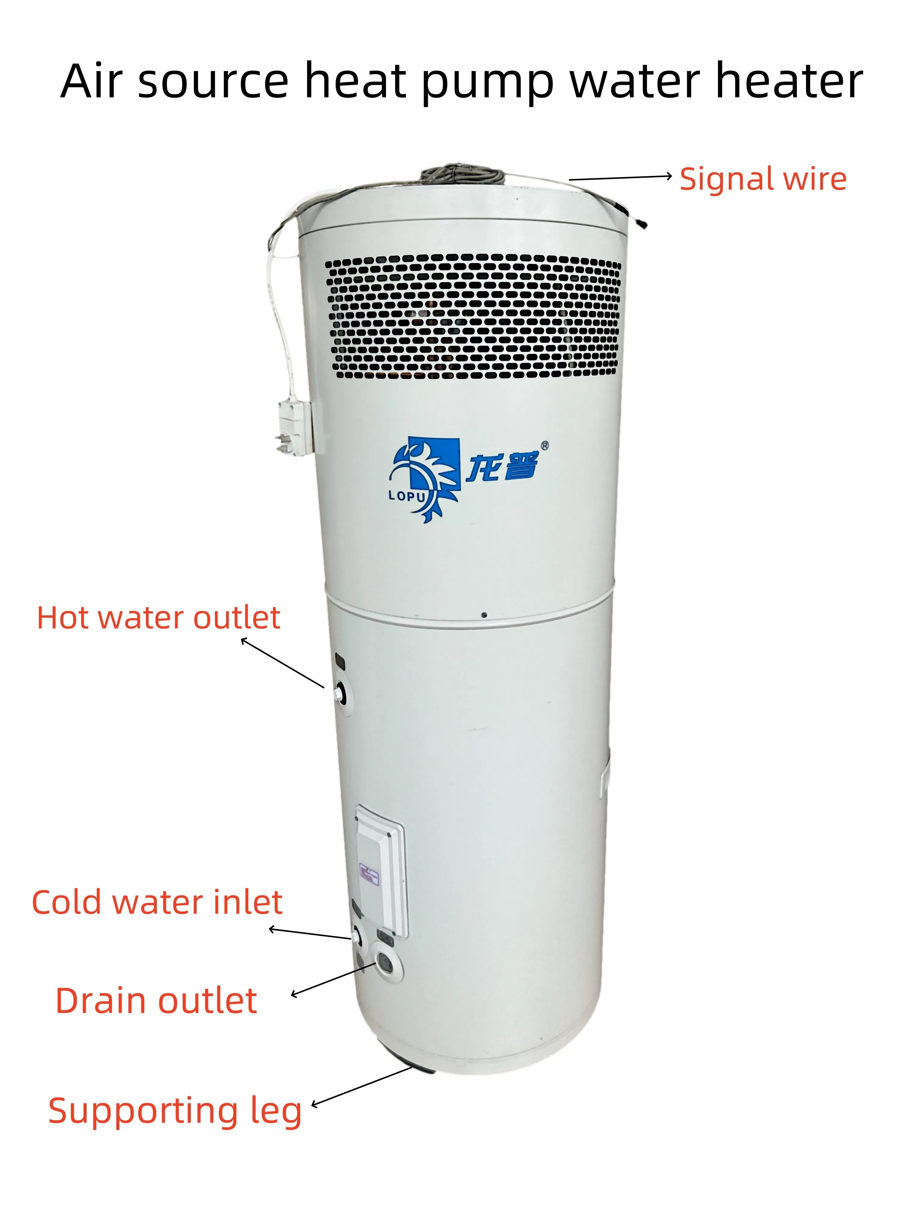 High-Efficiency 100L Compact Heat Pump Water Heater Solution