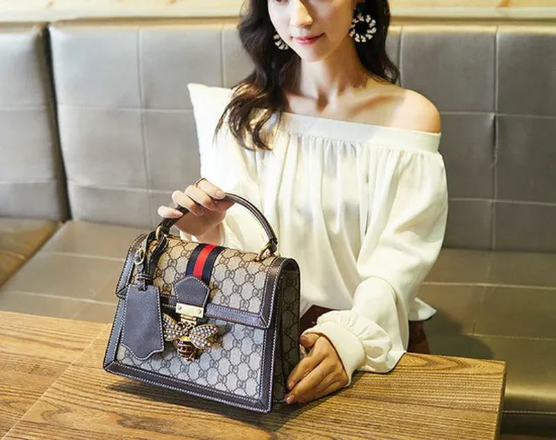 Leather Handbag Cross Body Messenger Bag Fashion Shoulder Bag Tg004_2