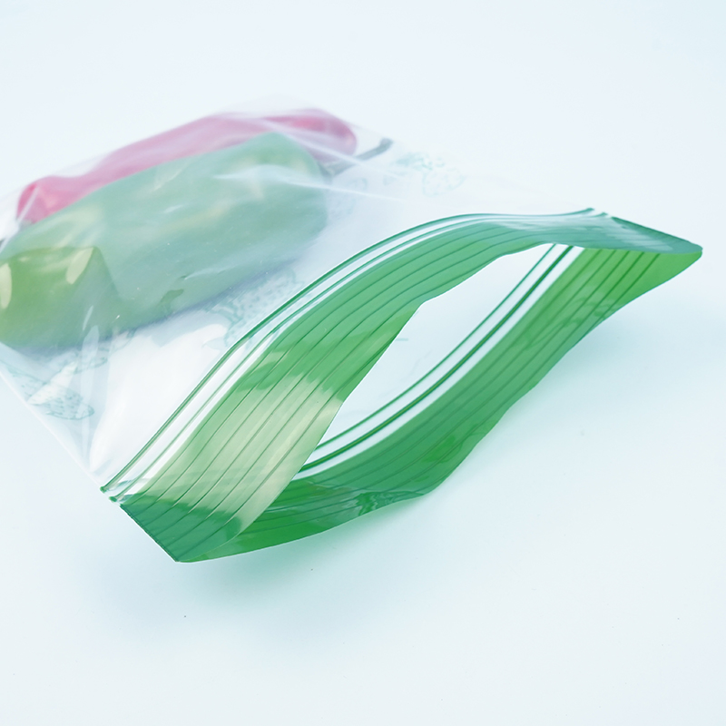Custom Peper Fruit Freezer Microwave Zipper Packaging Ziplock Plastic Poly Bag