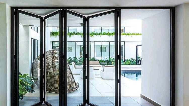 Supply Low Price Waterproof Exterior Folding Door