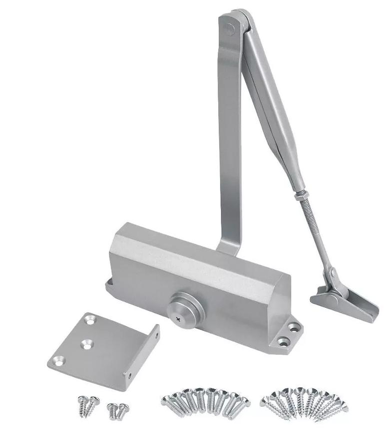Adjustable CE&UL Hydraulic Aluminum Heavy Duty Power Automatic Door Closer