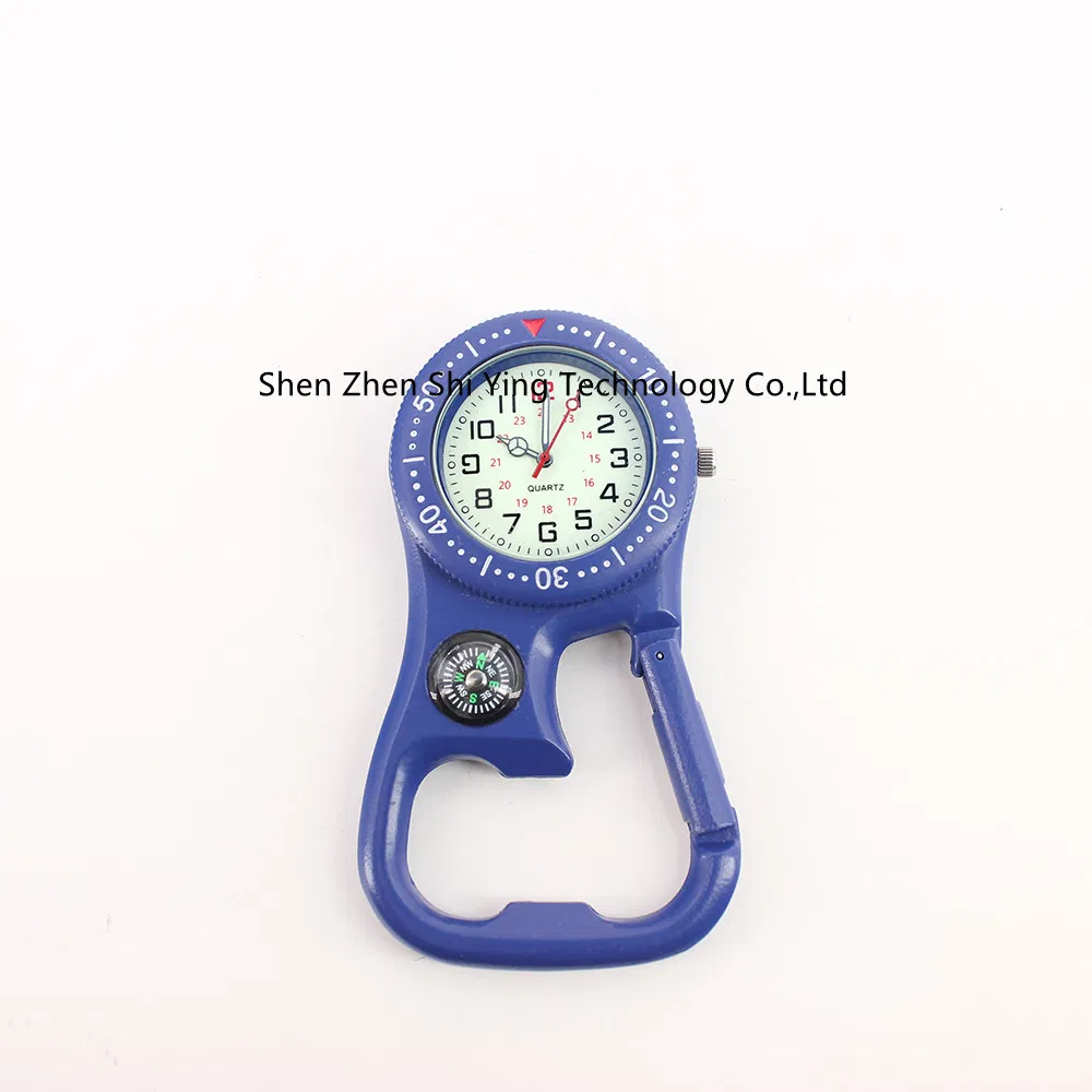 Keychain Watch Sporting Belt Clip on Carabiner Watches for Men