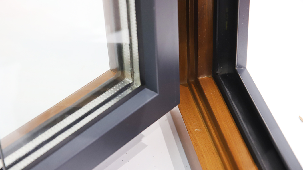 Good Price Building Material Aluminum-Clad Wood Window Wooden Window