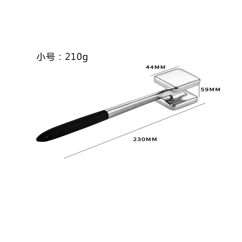 Double-Sided Household Aluminium Alloy Meat Tenderizer for Pork Chicken Wings Steak Meat Tools