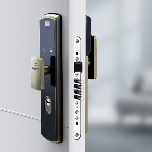 Highly Safety Push and Pull Electronic Automatic Unlock Fingerprint Security Door Lock