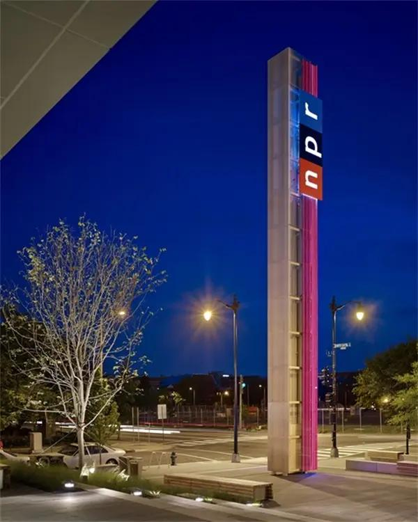 Stainless Steel Guide Sign Spirit Fortress Square Standing Sign Park Custom Stand Sign