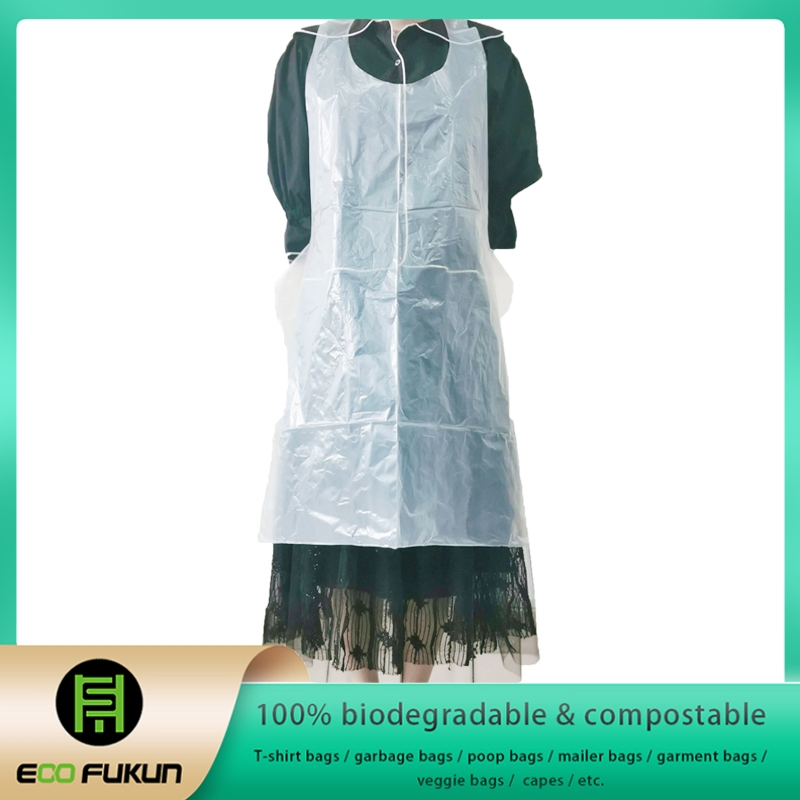 Plastic-Free Disposable Aprons, Biodegradable Apron