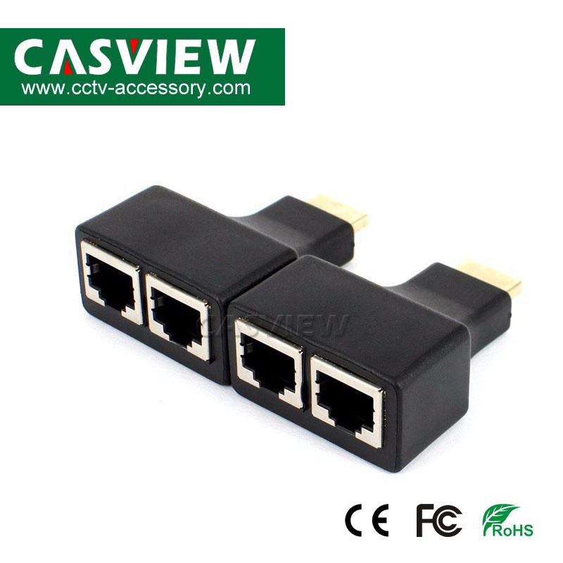HDMI-удлинитель по витой паре до 30 м для 1080P