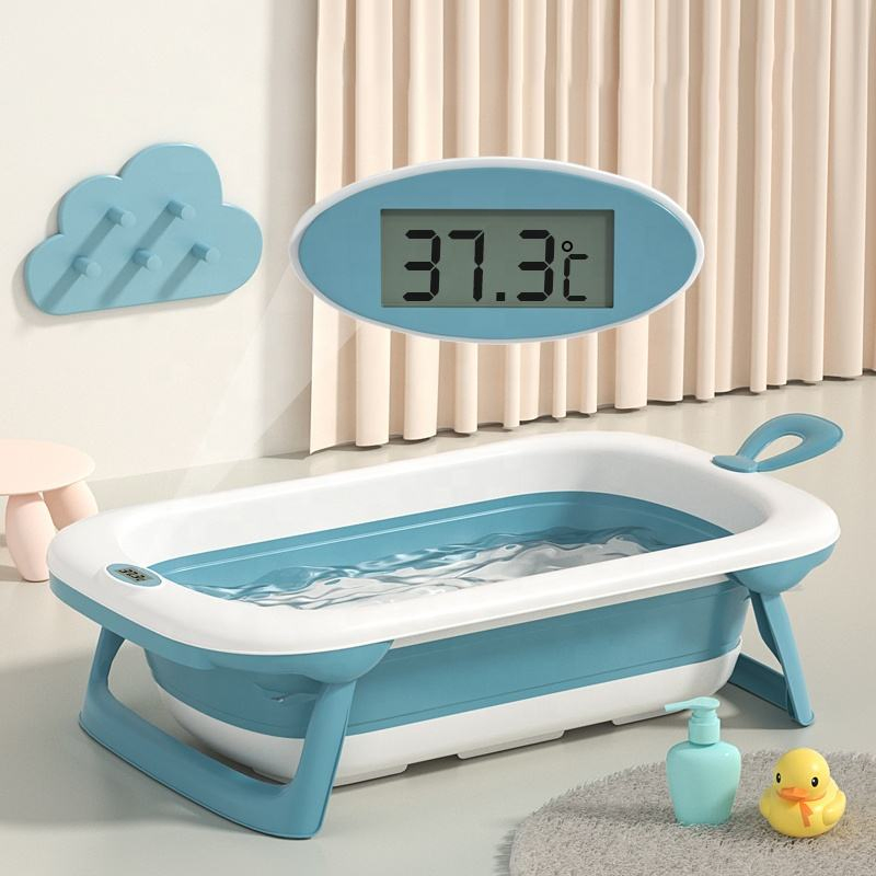 Customer Logo Collapsible Baby Bathtub for Kids