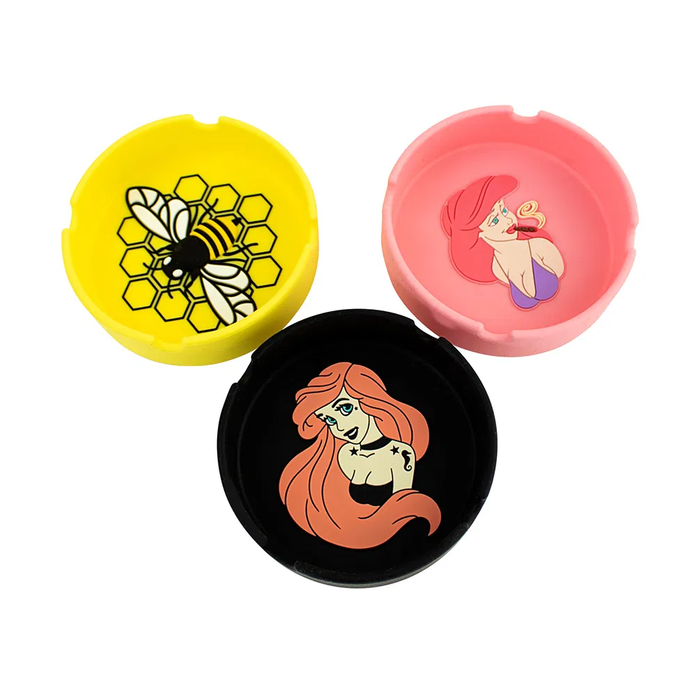 Customized Silicone Ashtray Tobacco Ashtray Smoking Accessory