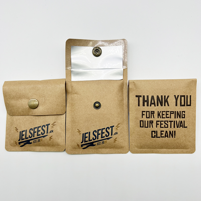 Wholesale Custom Logo Print Portable Pocket Ashtray with Good Quality