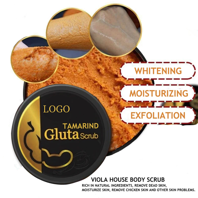 Ditong Oemodm Custom Exfoliating Skin Whitening Remove Dead Skin Organic Whitening Body Scrub