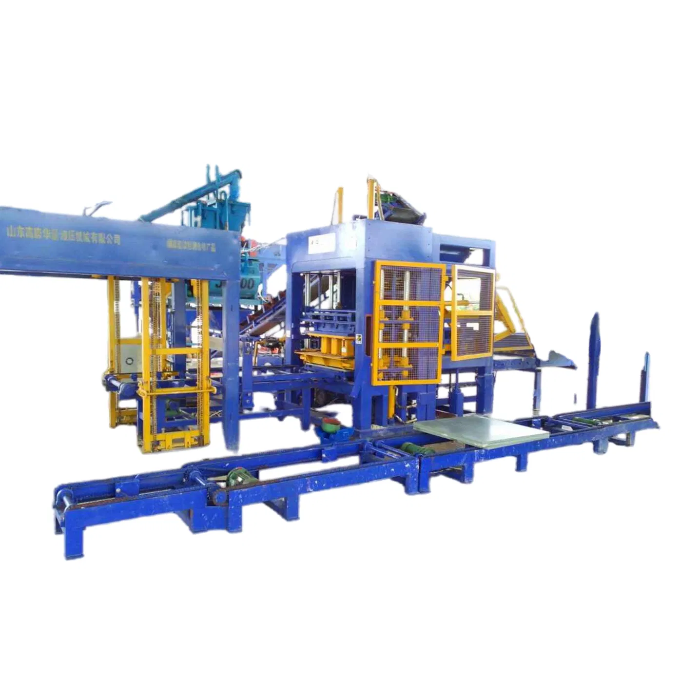Qt7-15 Fully Automatic Concrete Hollow Brick Making Machine Cement Solid Block Making Machine Interlocking Brick Machine