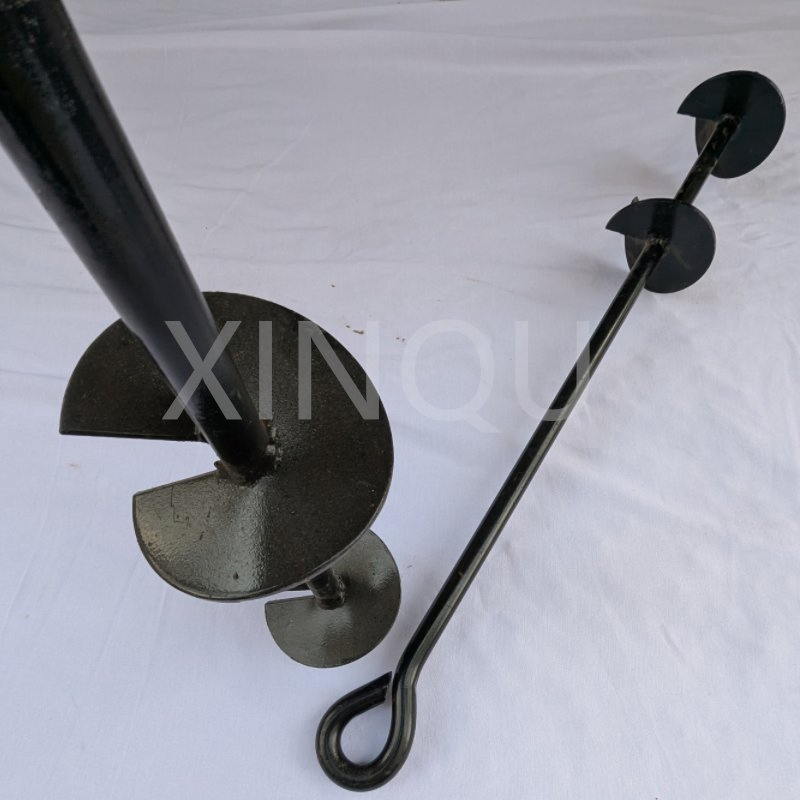 Винтовой анкер-якорь для тента, навеса, теплицы