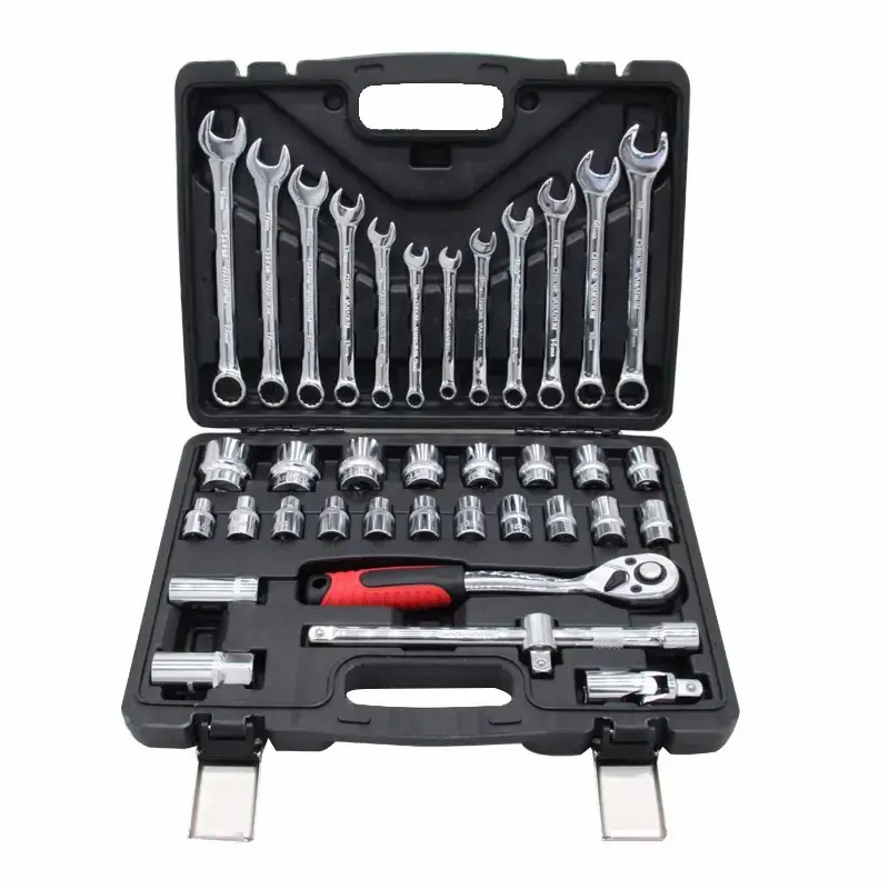 Wholesale Household Auto Repair 37PCS Heavy Duty Socket Wrenches Set Hand Tools Set