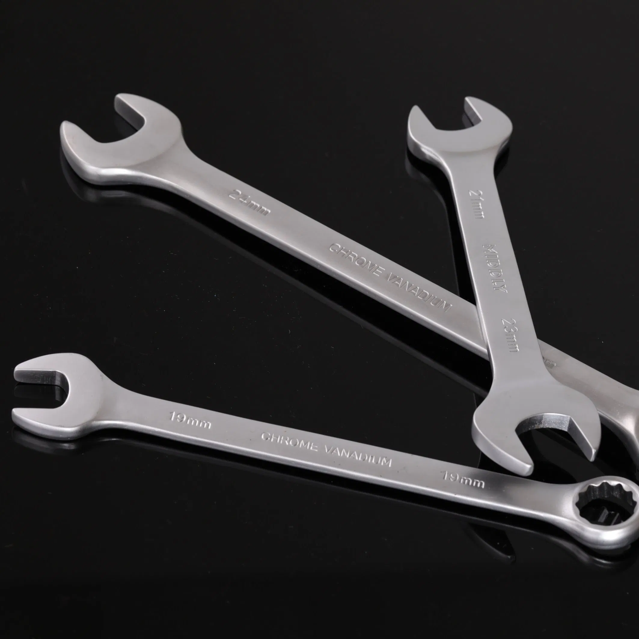 Набор гаечных ключей Middly, двойной рожковый, Cr-V
