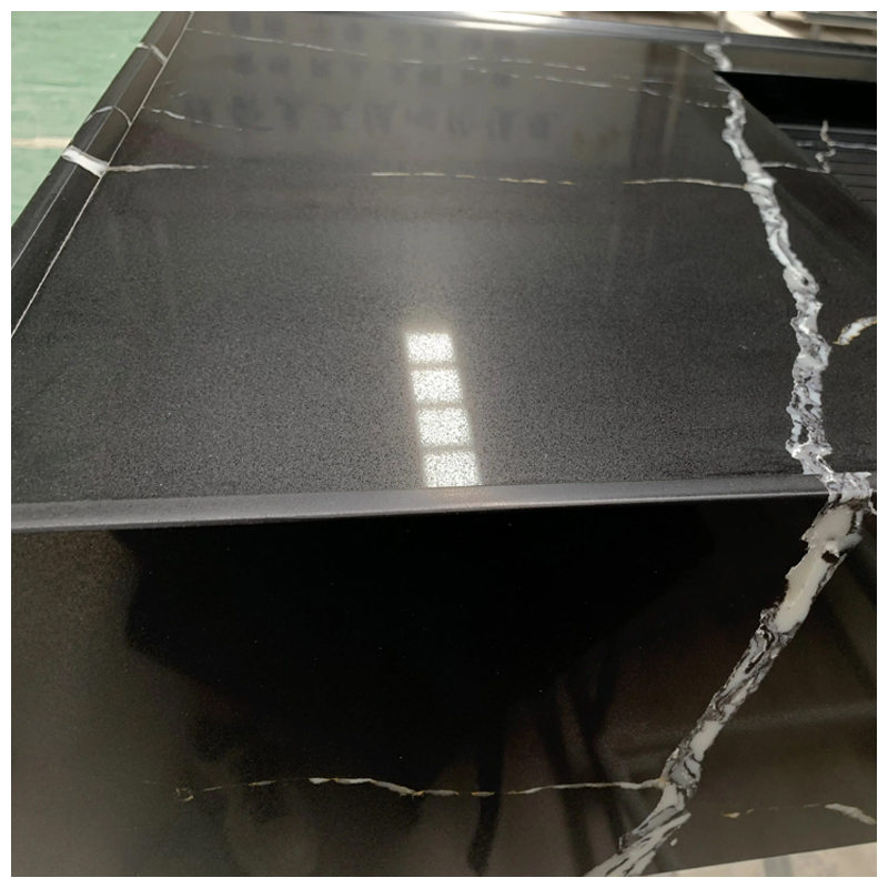 Nero Marquina Black Quartz Bathroom Washbasin