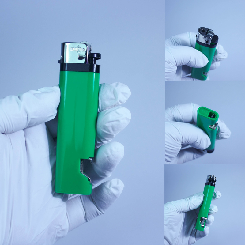 Bottle Opener Factory Direct Supply Plastic Custom Disposable Gas Lighter for Cigarette and Camping with Logo