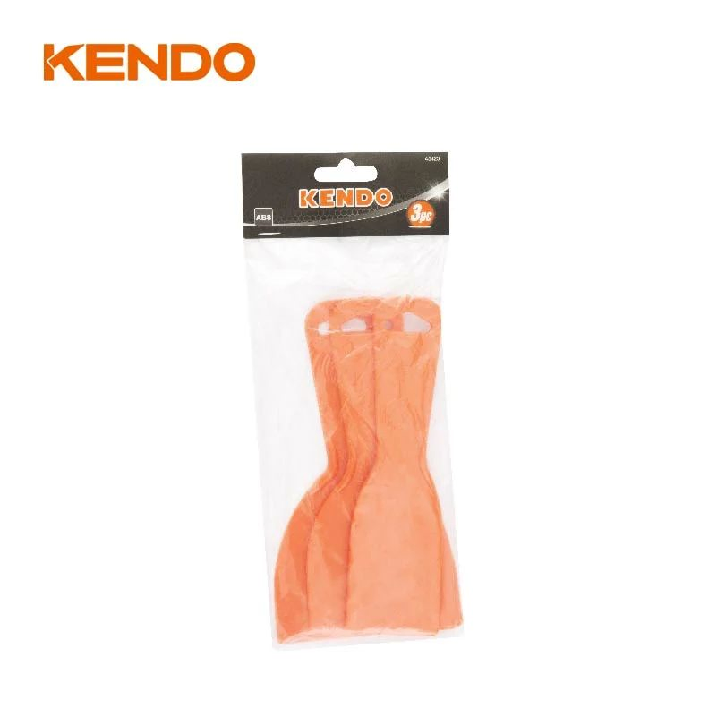 Kendo Flexible Paint Scraper Set with Compounding or Smoothing and Scraping Surfaces