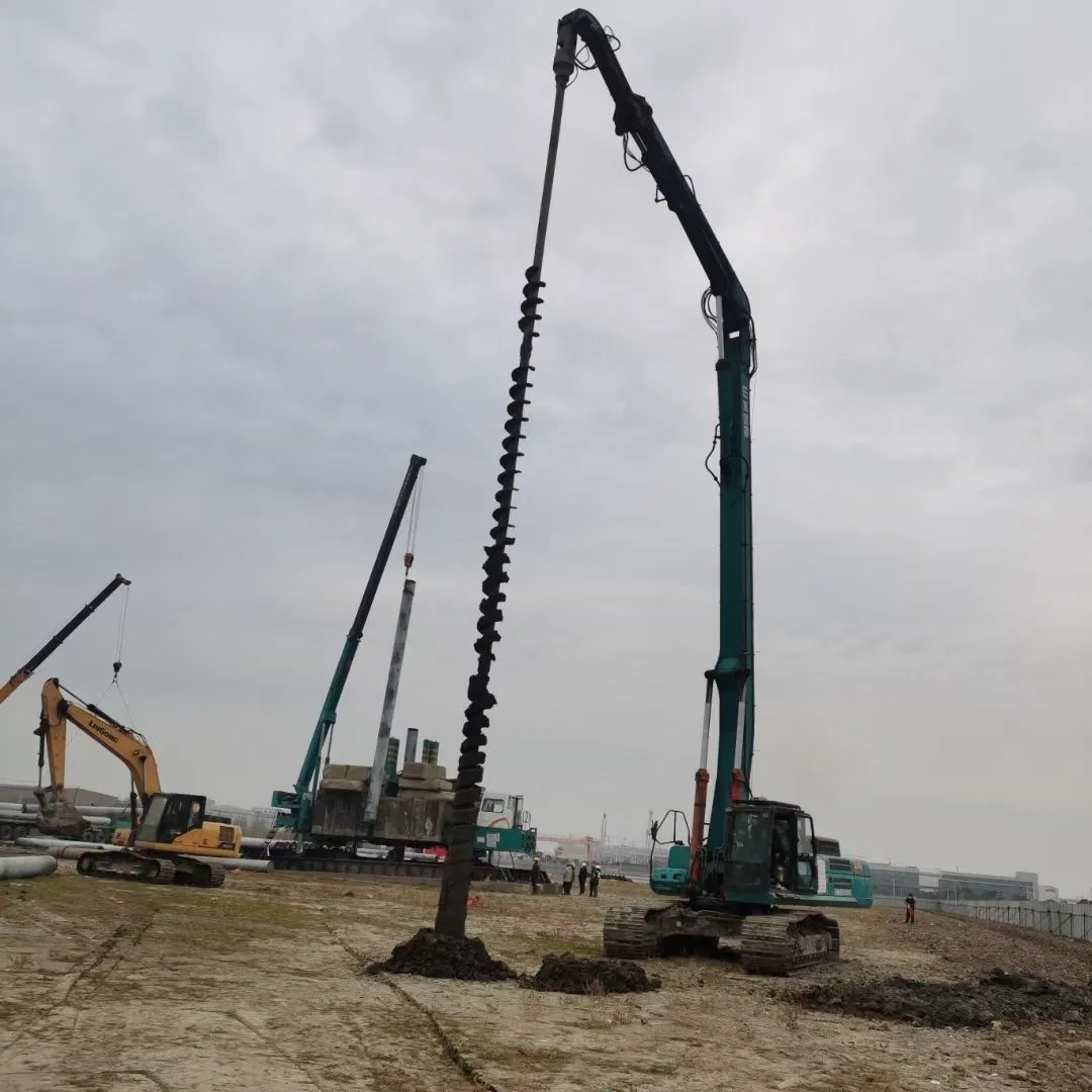 Versatile Black Earth Auger for Efficient Ground Drilling Tasks