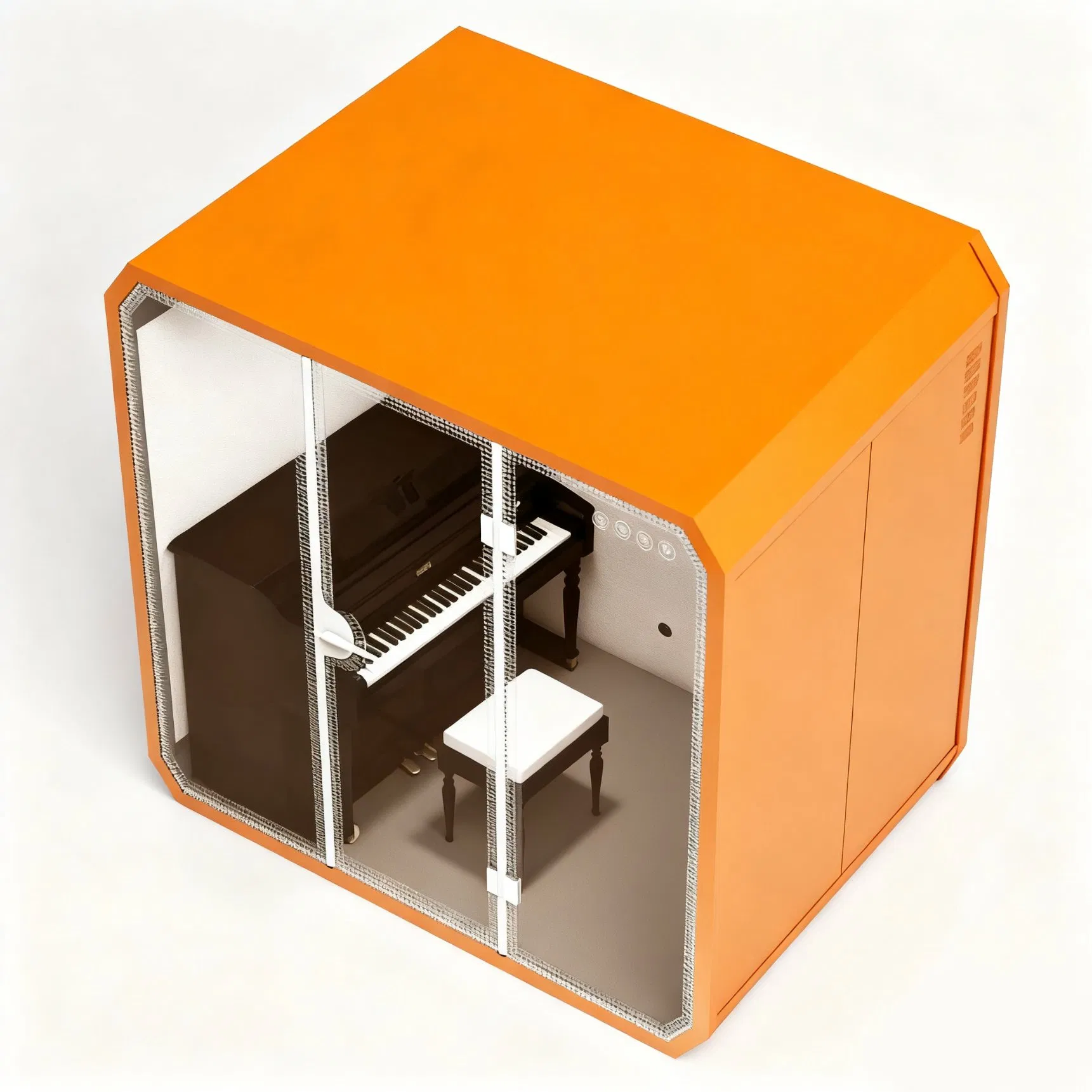 High Standard Soundproof Booth Phone Booth for Office or Publick Area