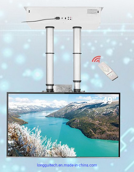 Suitable for 65-86 Inch LCD TV Motorized Ceiling TV Mount