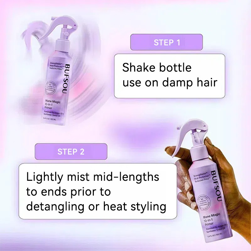 OEM Hair Care Kit Sulfate Free Natural Biotin Argan Oil Coconut Anti-Hair Loss Hair Growth Shampoo and Conditioner Product Set