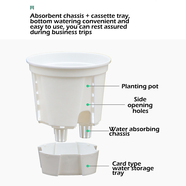 Горшок для орхидей пластиковый прозрачный цветной 12 см