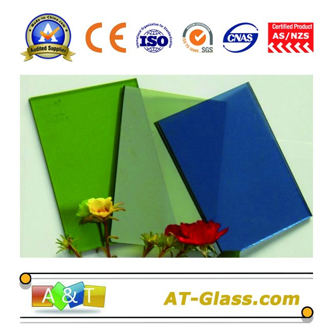 5mm Tinted Reflective/Coated Float Glass/Coating Glass for Building