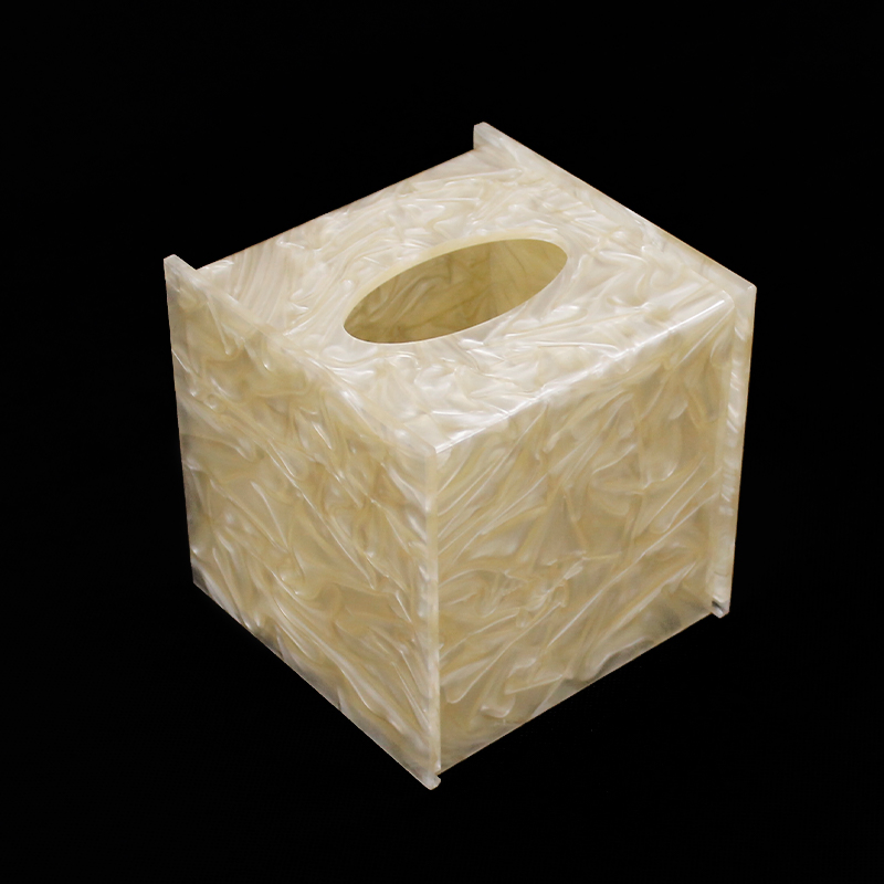 Hotel Rooms Paper Acrylic Towels Storage Boxes Hotel Tissue Paper Napkin Box
