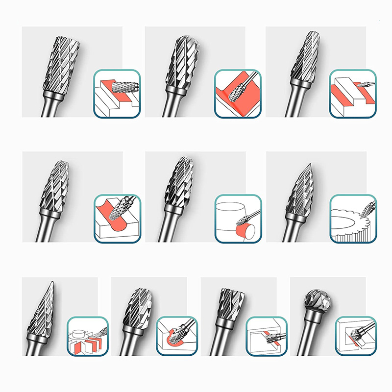 Твердосплавная фреза коническая SG-типа