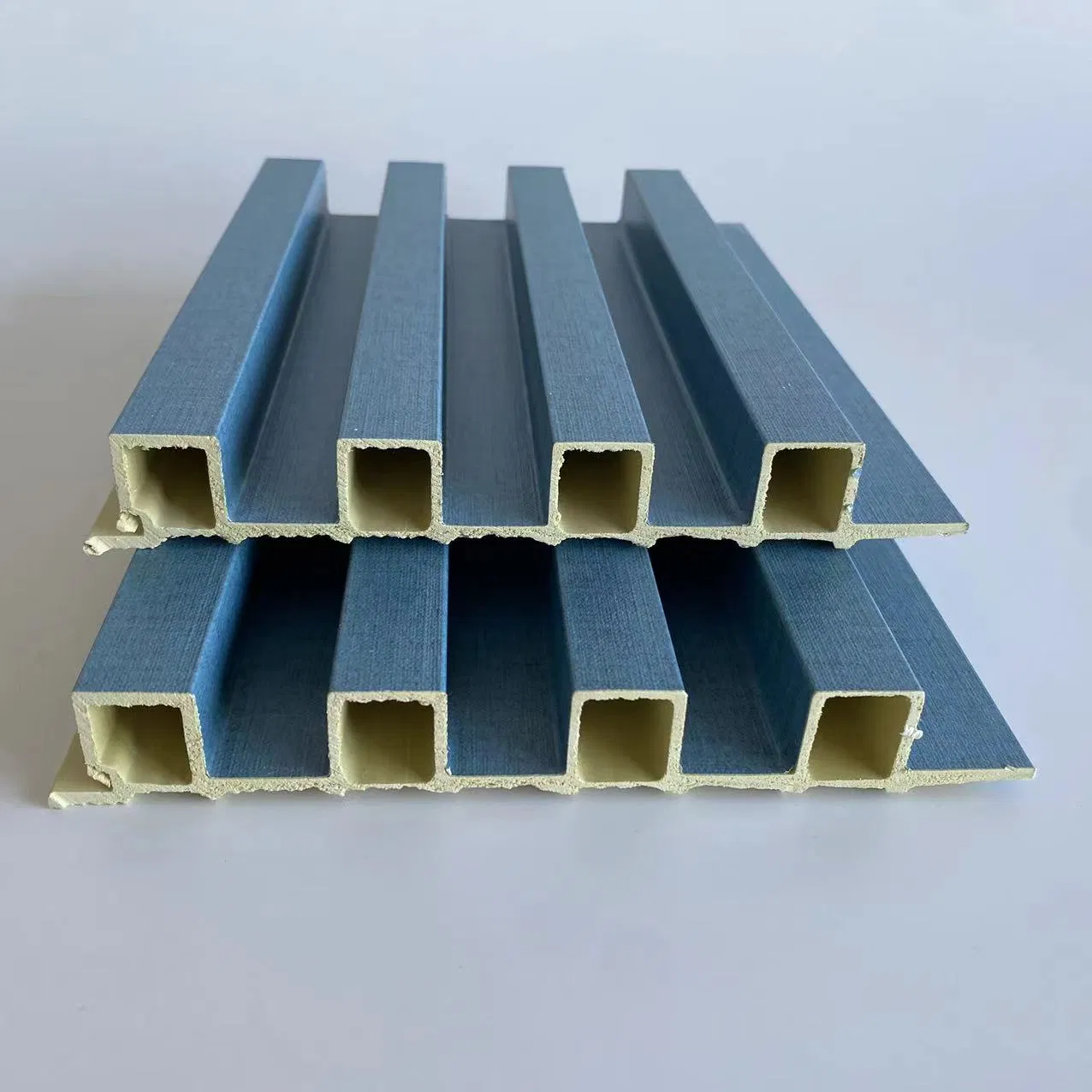 Co-Extrusion Outdoor Decoration WPC Wall WPC Fluted Wall Panel