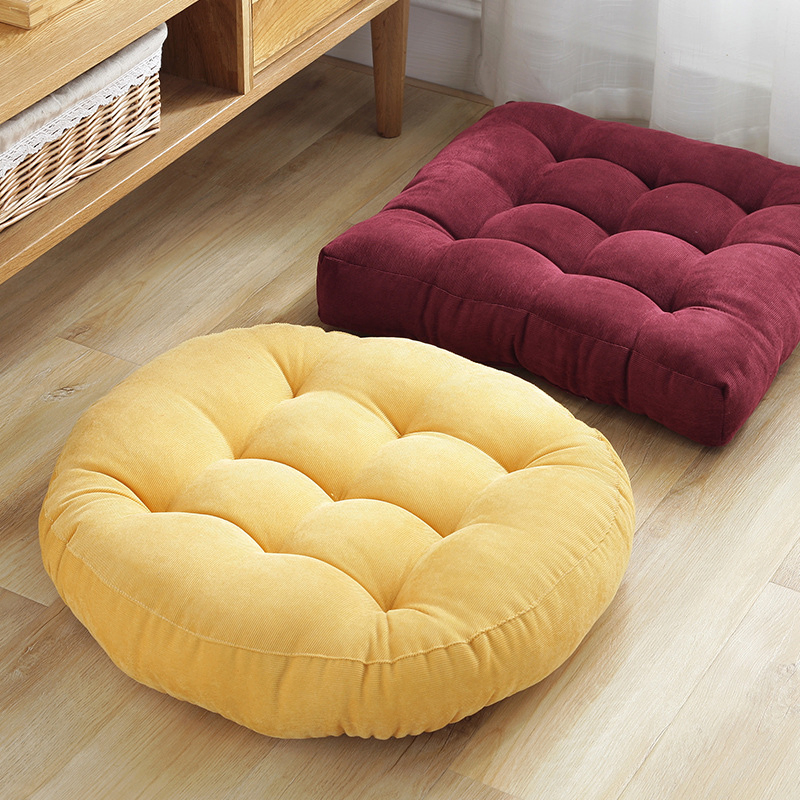 Floor Pillows Cushions Round Chair Cushion Seat Pads Living Room Sofa