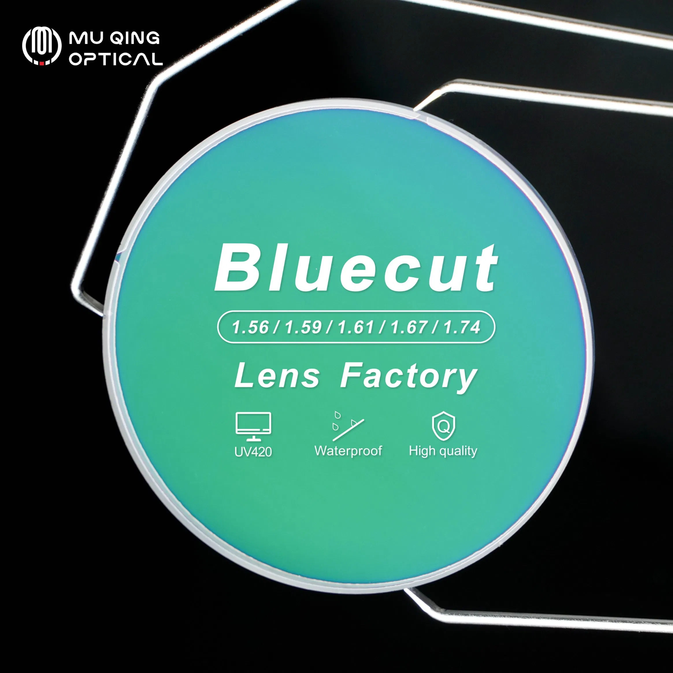 Resin Lens Optical Manufacturer Lenses Blue Cut Glass Ophthalmic Lenses for Single Vision