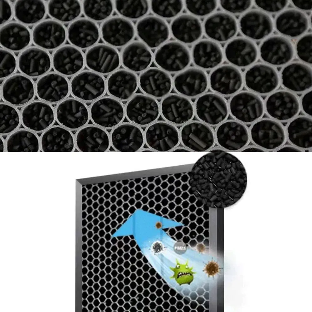 Fy6171 Fy6172 HEPA Filter Activated Carbon Filter Compatible with Philipss 6000 Series AC6609 AC6608/30 Air Purifier Part