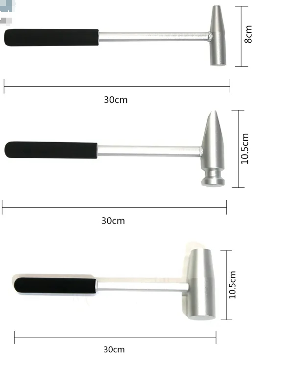 Набор алюминиевых молотков для рихтовки кузова авто