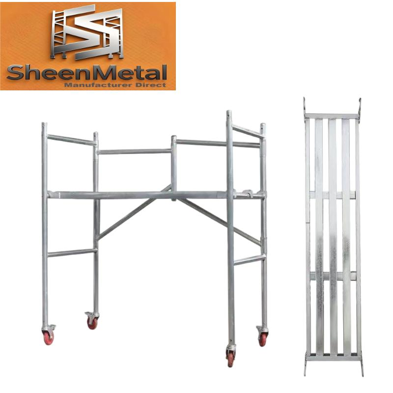 China Wholesale Price Mobile Folded Portable H-Frame Scaffolding for Light-Duty Construction