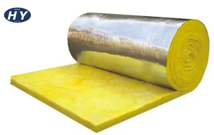 Strong Fireproof Aluminum Foil Glass Wool Blanket for Cellin Acoustic Insulation
